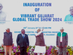 PRESIDENT RAMOS-HORTA PARTICIPATES IN INAUGURATION CEREMONY OF VIBRANT GUJARAT GLOBAL TRADE SHOW 2024