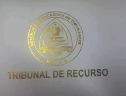 Tribunal Rekursu Foti Ona Desijaun Ba Lei Procesu Indultu