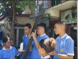 Eskola CSMA Hahu Viasakra Ba Loron Dahuluk Nian Hodi Hanoin Hikas Kristu Nia Terus No Mate Iha Kruz