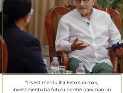 Loron Mundial Feto, Horta : Fó Kbiit Ba Feto Sira Mak Xave Ba Progresu Timor-Leste Nian
