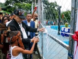 Presidente Republika Inaugura Piscina, Estátuas, Gruta E Prestar Apoio Social Em Soibada
