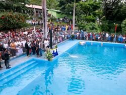 Presiden Ramos-Horta Meresmikan Kolam Renang, Patung-Patung, Gua Dan Memberikan Bantuan Sosial Di Soibada