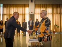 Prezidente Republika Fó Pose Ba Luis Miguel Nu’udar Embaixadór Repúblika Mosambique