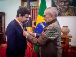  Xefe Estadu Horta Kondekora Embaixador Brazil Ba Misaun Excelente Iha TL