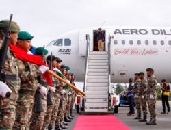 Xefe Estádu Horta Vizita Ofisiál Estadu Ba Mozambique No Angola